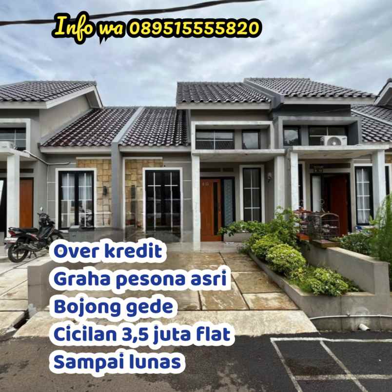over kredit rumah di graha pesona asri bojong gede