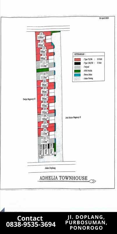 perumahan modern strategis ponorogo