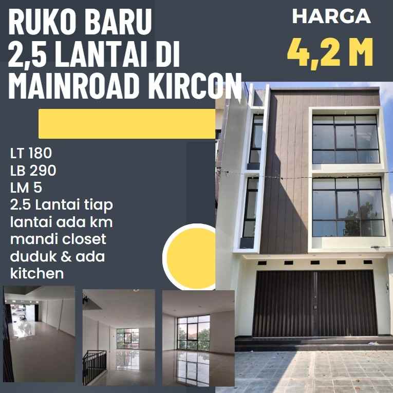 ruko baru 2 5 lantai mainroad kiaracondong