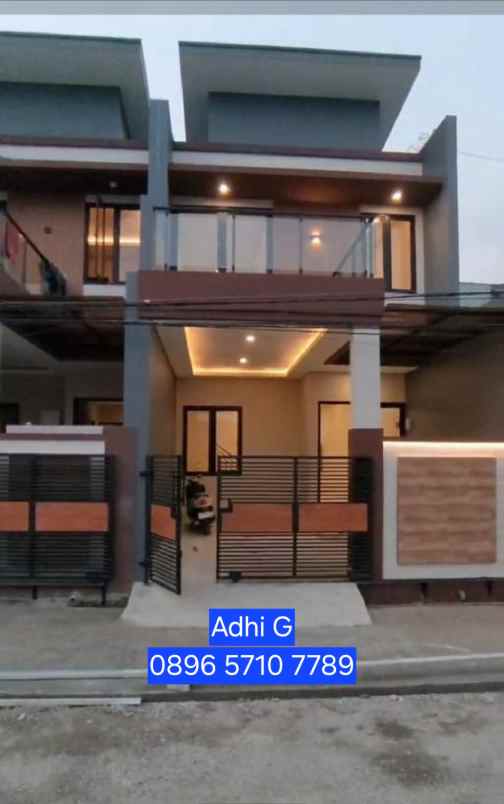 rumah baru elegan 3 unit di cisaranteun arcamanik