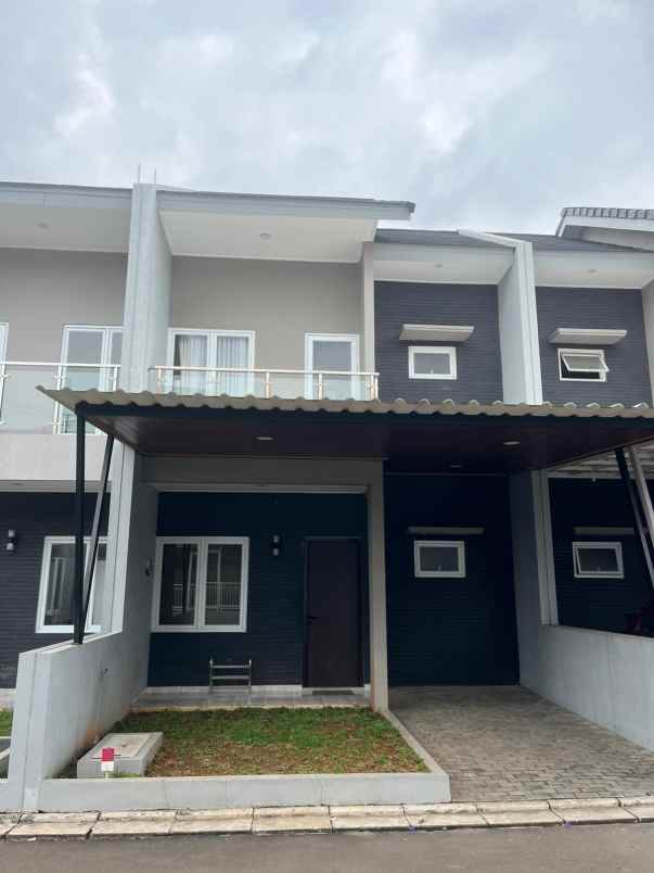rumah baru minimalis modern dekat kota cinema bekasi