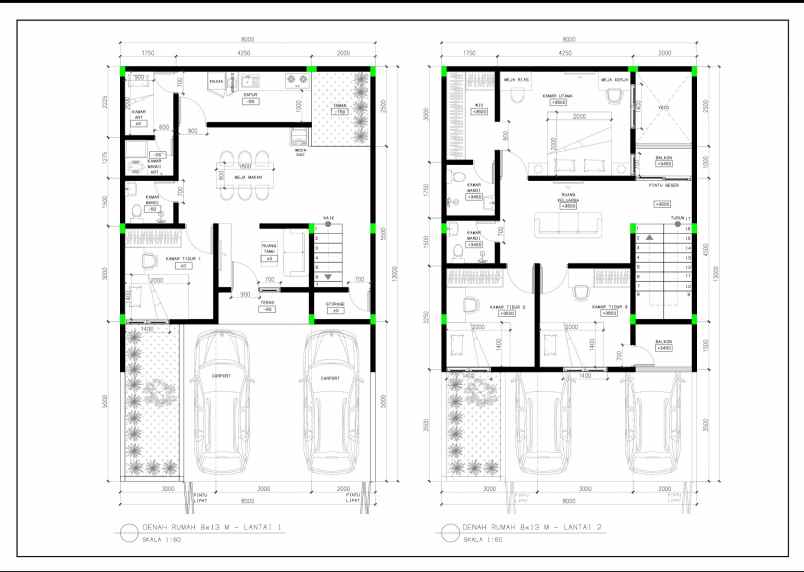 rumah baru minimalis modern di pakuwon city surabaya
