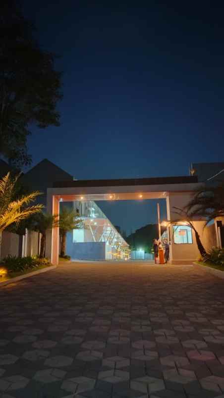 rumah berkonsep villa di bawah 1m