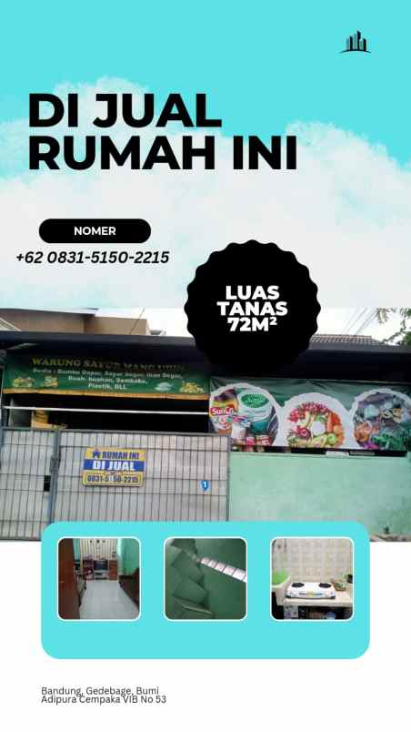 rumah dijual siap huni bisa takeover