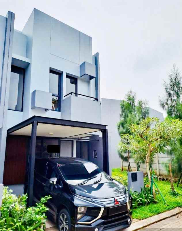 rumah hook 2 lantai tabebuya invensihaus bsd