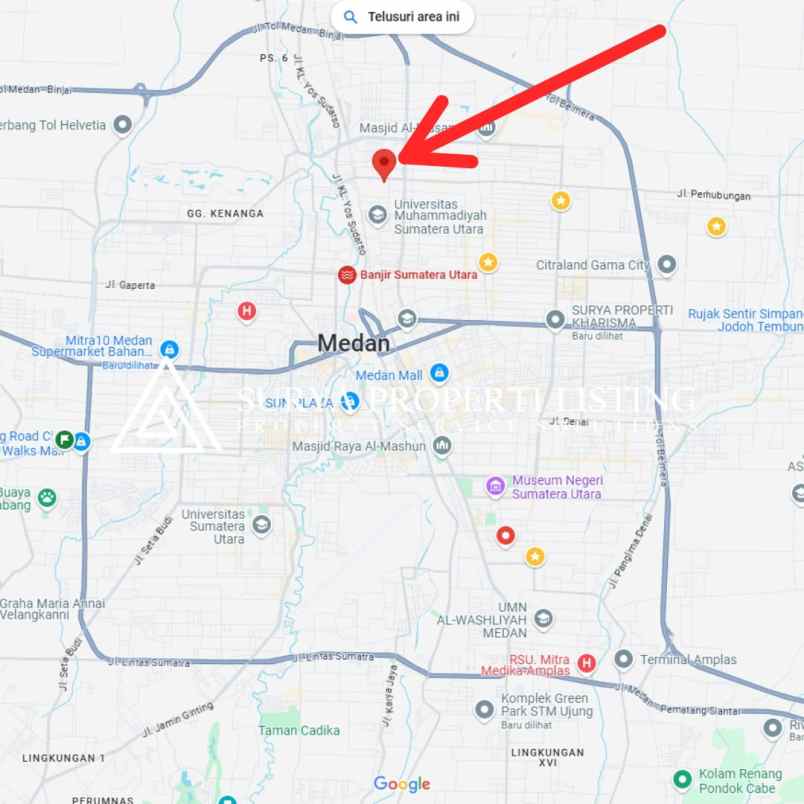 rumah jalan bilal medan timur