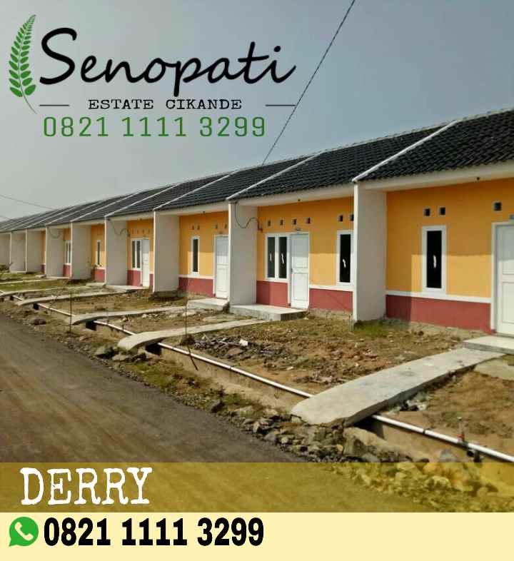 rumah jalan raya cikande