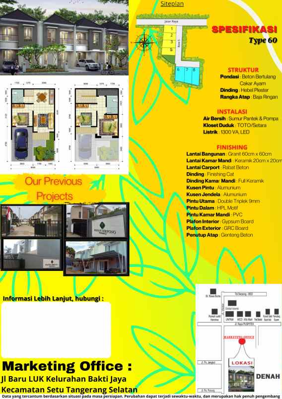 rumah jl baru luk serpong