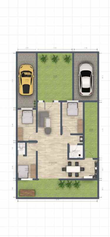 rumah luas siap huni perumahan bpd 3 4 tlogomulyo