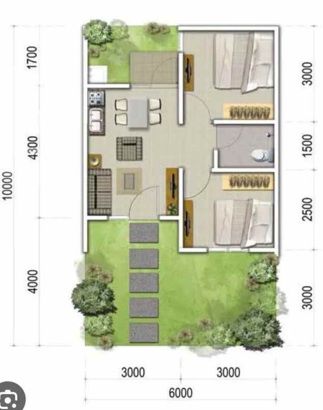 rumah minimalis modern joglo jakarta barat