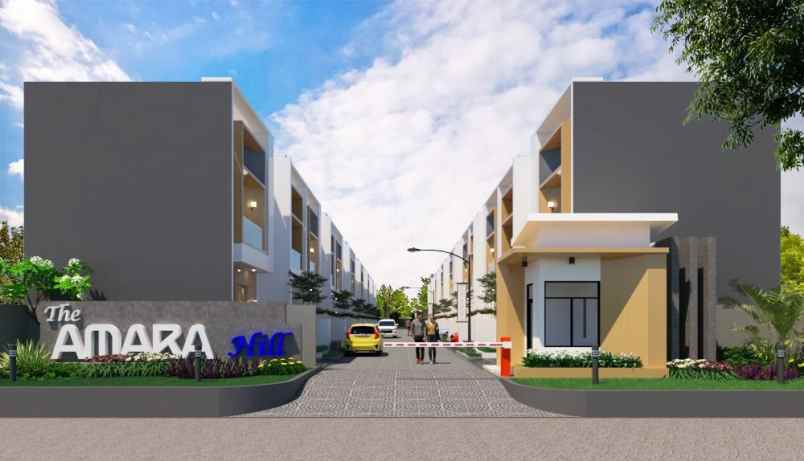 rumah modern bernuansa alam di tengah kota depok