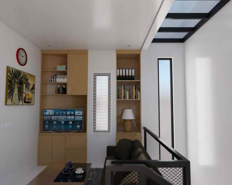 rumah modern bernuansa alam di tengah kota depok
