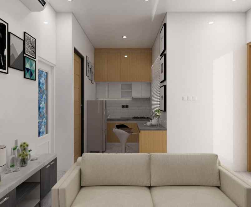 rumah modern bernuansa alam di tengah kota depok