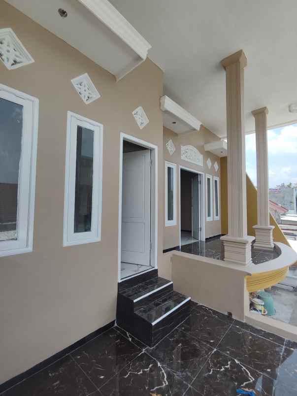 rumah modern minimalis 2 lantai lokasi sulfat