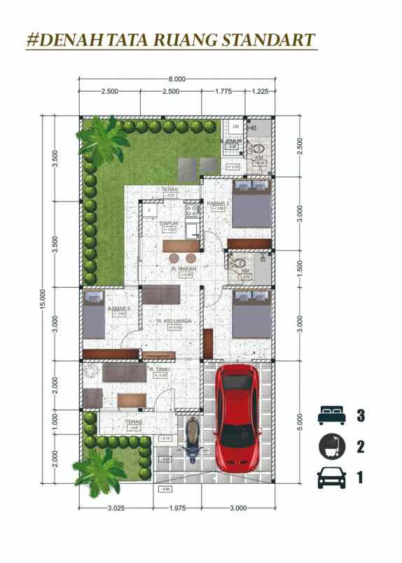 rumah modern minimalis di jakal km 10 dekat ugm