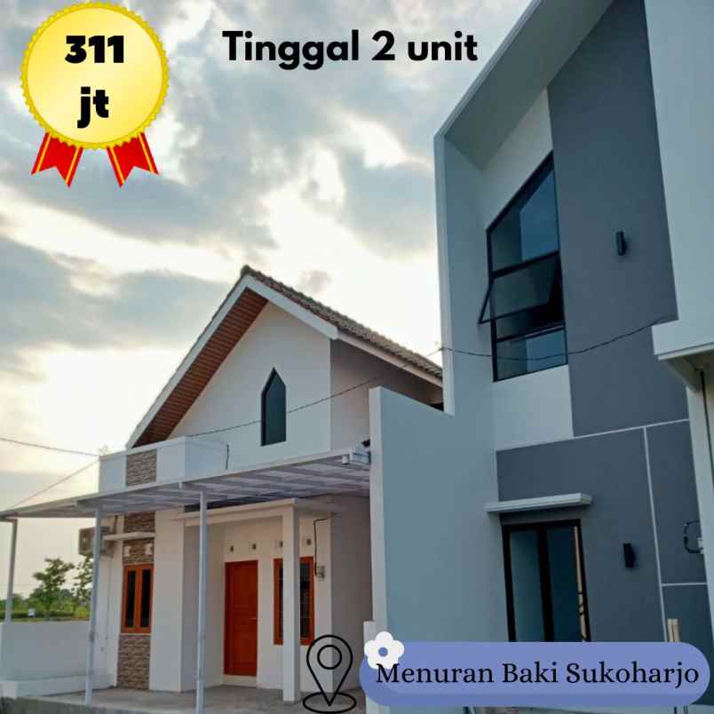 rumah modern scandinavian solo baru