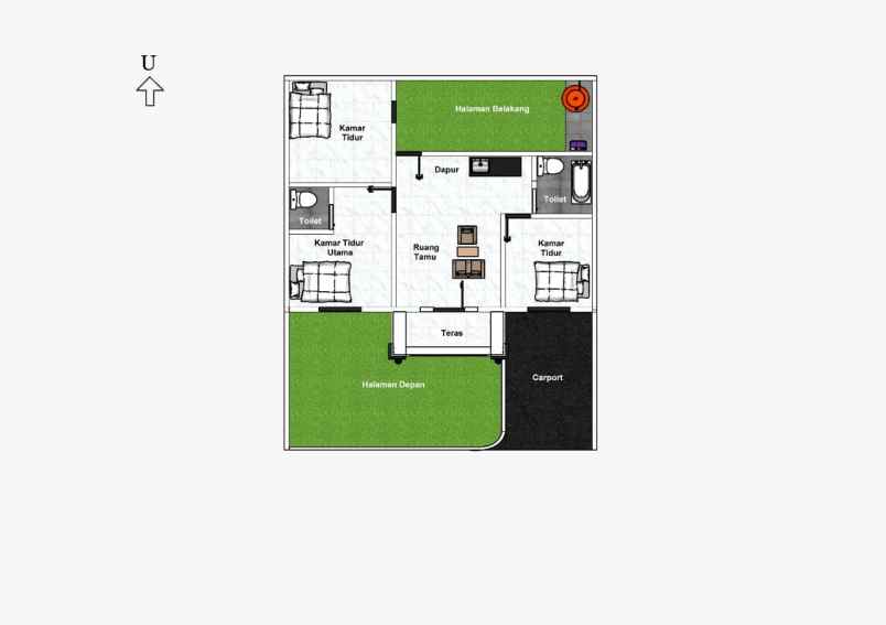 rumah murah cluster mewah dekat candi prambanan