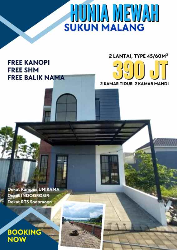 rumah murah kota malang