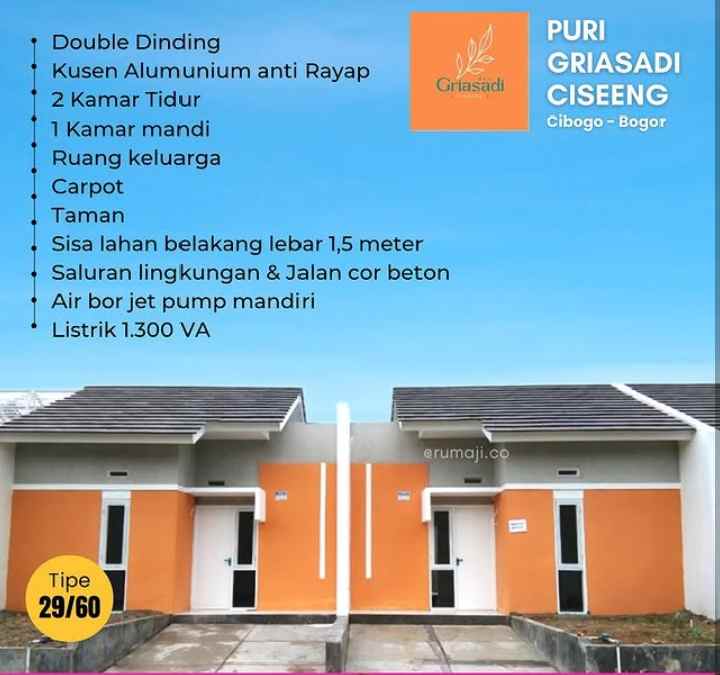 rumah murah siap huni di sawangan parung depok