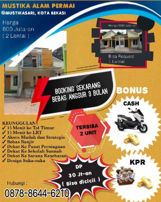 rumah mustikasari bekasi