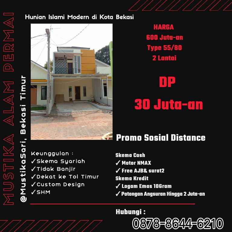 rumah mustikasari bekasi