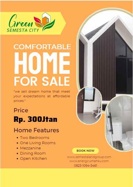 rumah nyaman dan asri dibogor dijual cepat