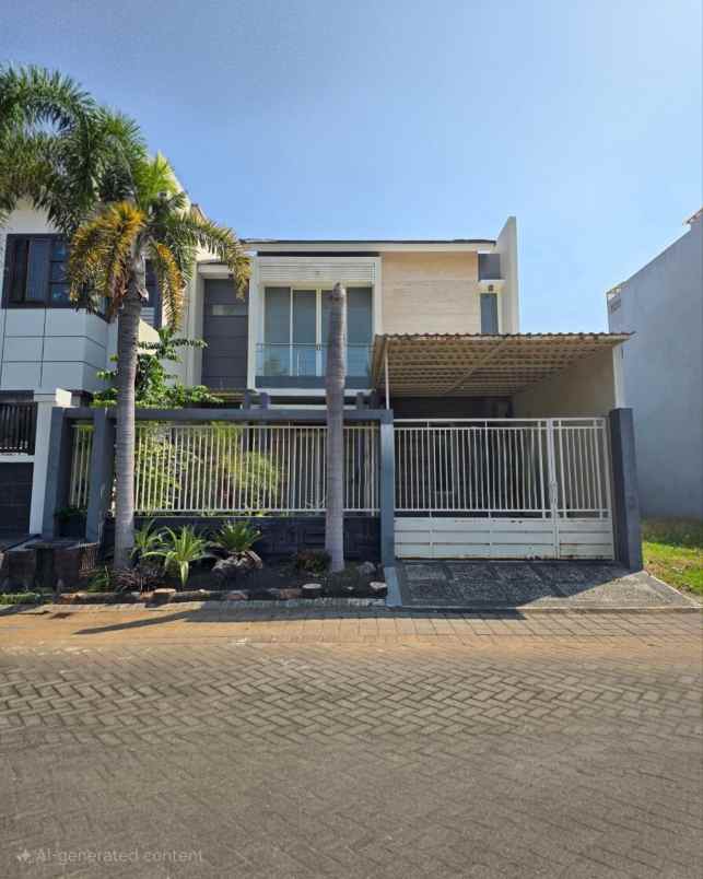 rumah pantai mentari semi furnish