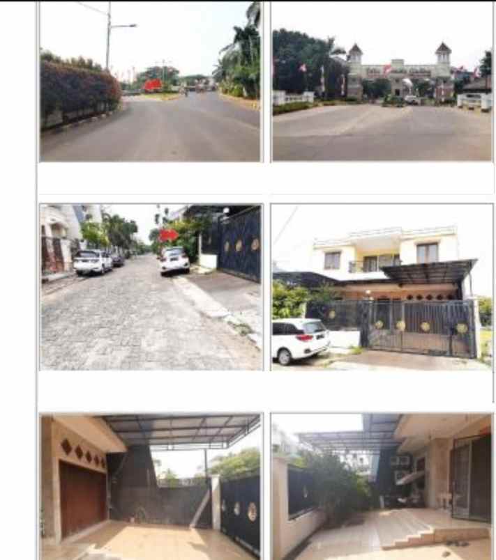 rumah villa permata gading