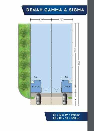 siap pakai gudang cip di raya lingkar timur sidoarjo
