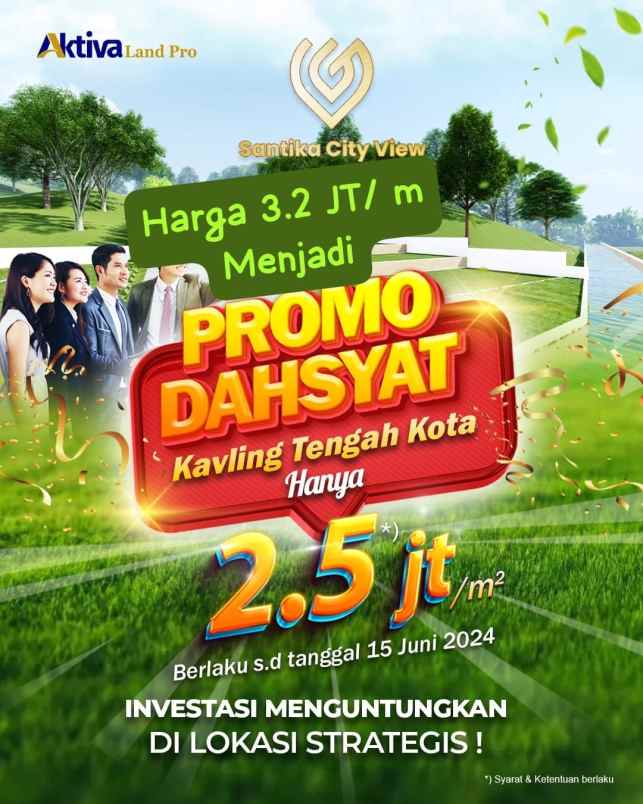 tanah kavling dijual di bandung kota