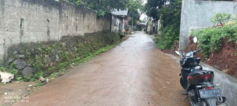 tanah murah cocok untuk cluster di bojong kulur bekasi