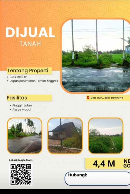 tanah murah siap bangun perumahan elit