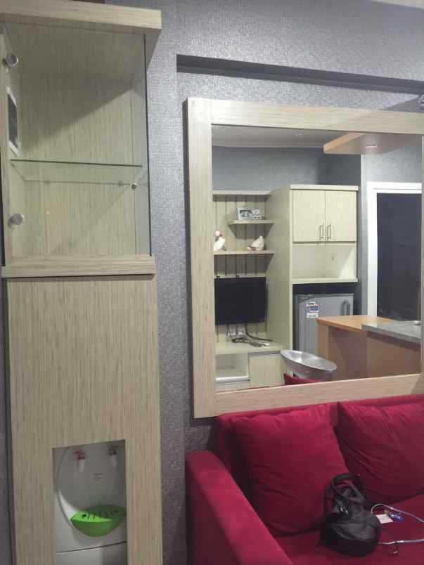 apartemen 2 br furnish siap huni di green pramuka