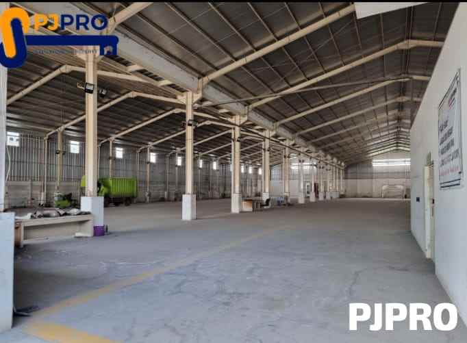 dijual gudang di daerah jalan raya babelan