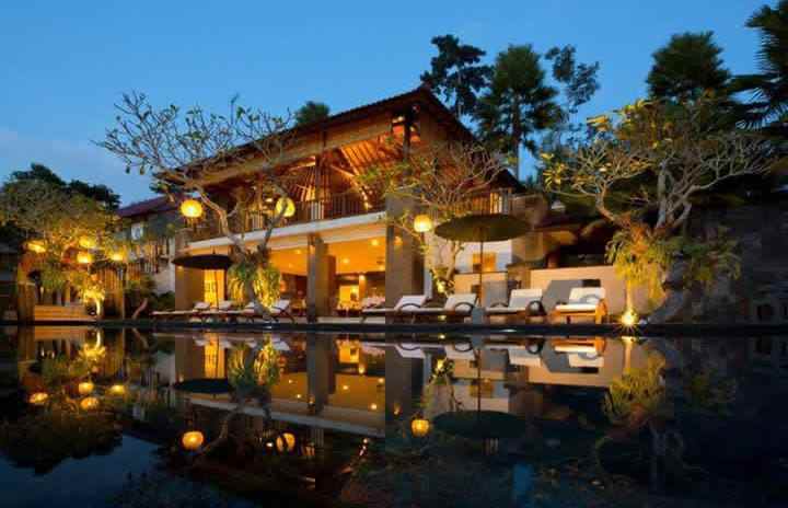 dijual hotel jalan gianyar ubud bali