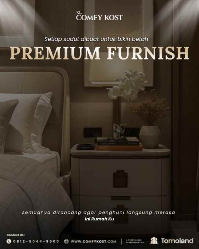 dijual kost jl simpang kyai h yusuf no