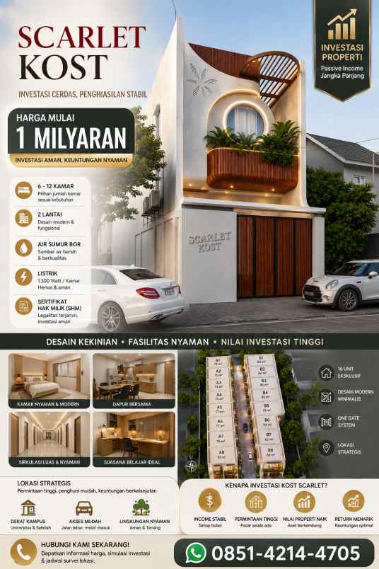 dijual kost puri indah jatinangor
