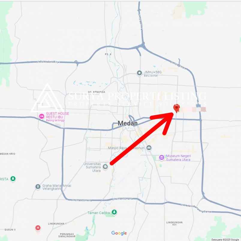 dijual ruko gandeng komplek mmtc medan tembung