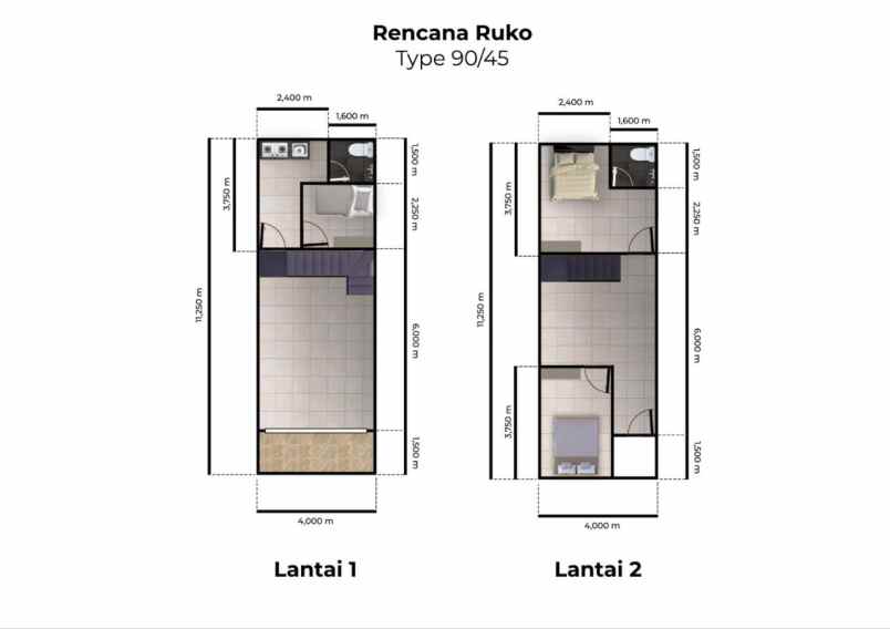 dijual ruko gudang kantor ciapus