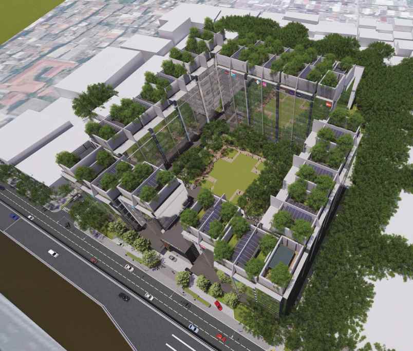 dijual ruko gudang kantor grogol permai jl prof dr