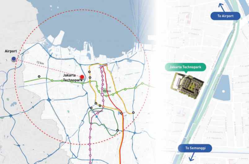 dijual ruko gudang kantor grogol permai jl prof dr