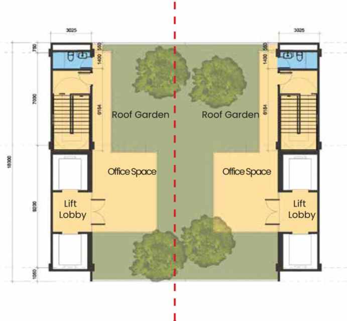 dijual ruko gudang kantor grogol permai jl prof dr