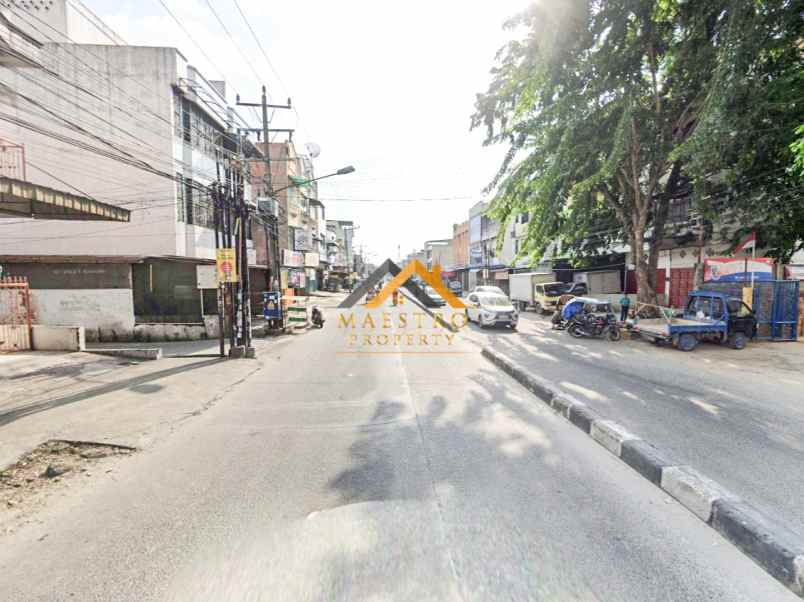 dijual ruko gudang kantor jalan denai