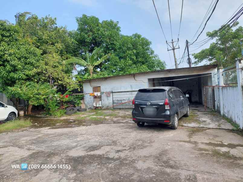 dijual ruko gudang kantor jalan raya salembaran