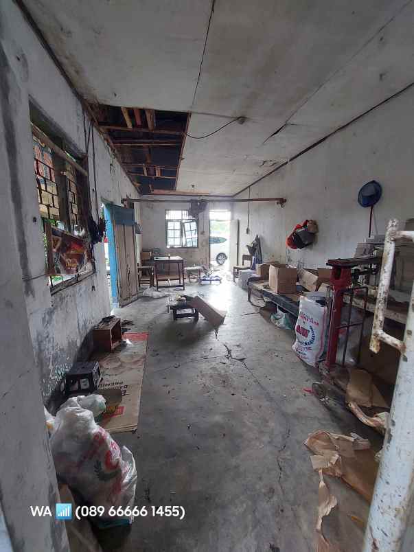 dijual ruko gudang kantor jalan raya salembaran