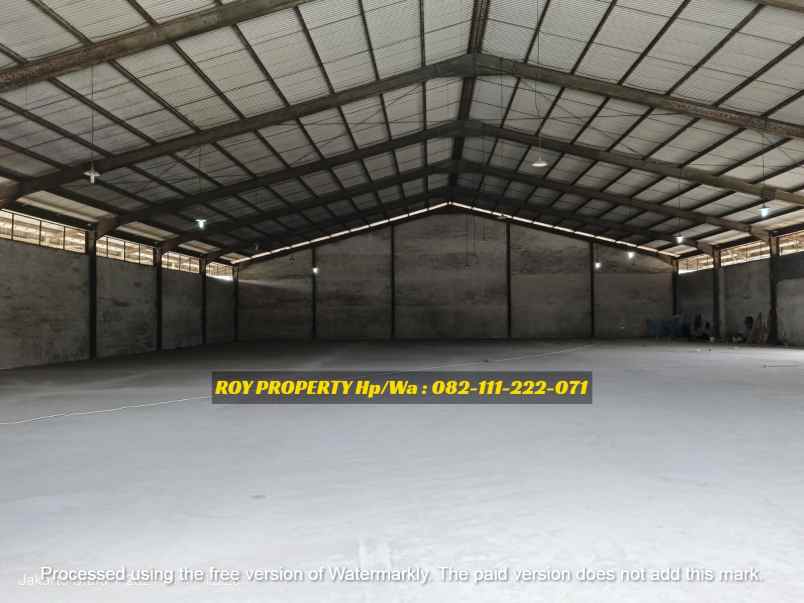 dijual ruko gudang kantor jl cakung cilincing semper