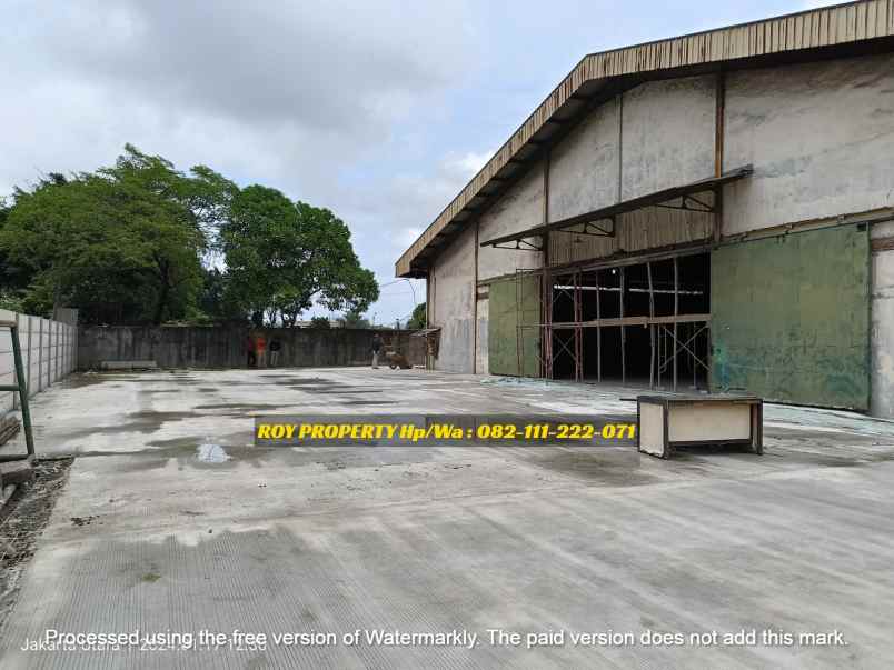 dijual ruko gudang kantor jl cakung cilincing semper