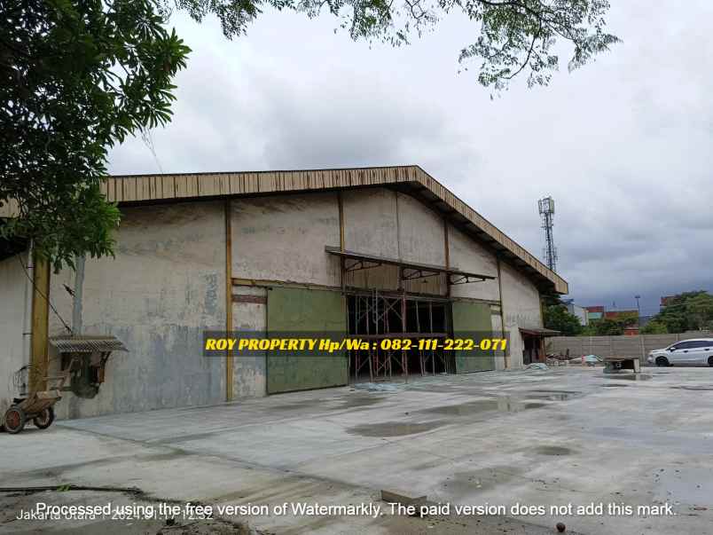dijual ruko gudang kantor jl cakung cilincing semper