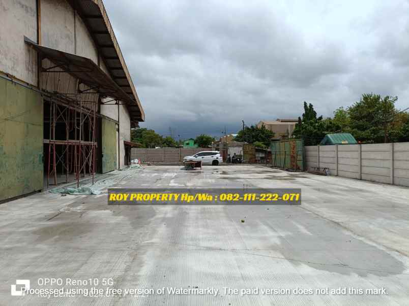 dijual ruko gudang kantor jl cakung cilincing semper