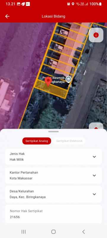 dijual ruko gudang kantor jl kapasa raya kompleks